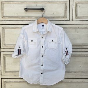 Janie & Jack White Button Down